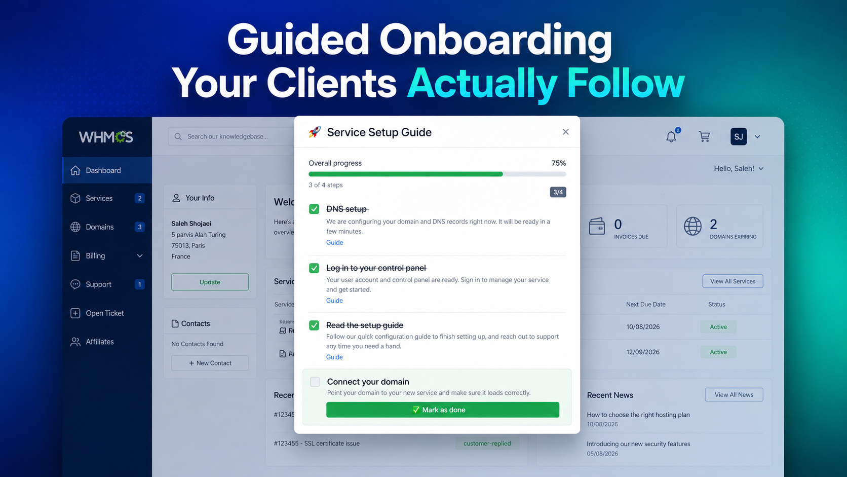 Client-Facing Onboarding